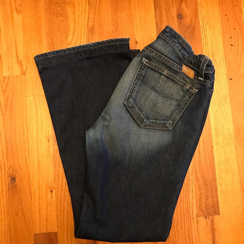 Paige | (sz 30 Maternity) “Westbourne” Low Rise Bootcut Jeans